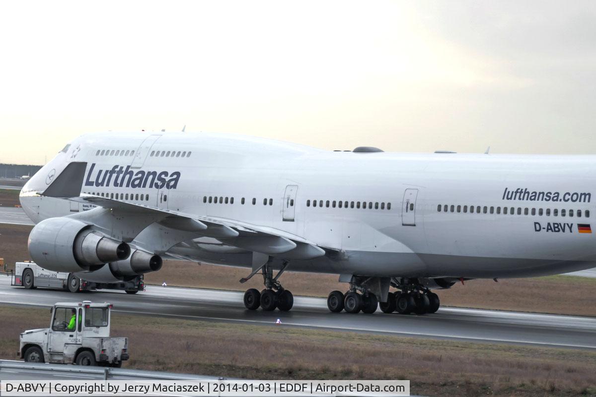 D-ABVY, 2000 Boeing 747-430 C/N 29869, Boeing 747-430