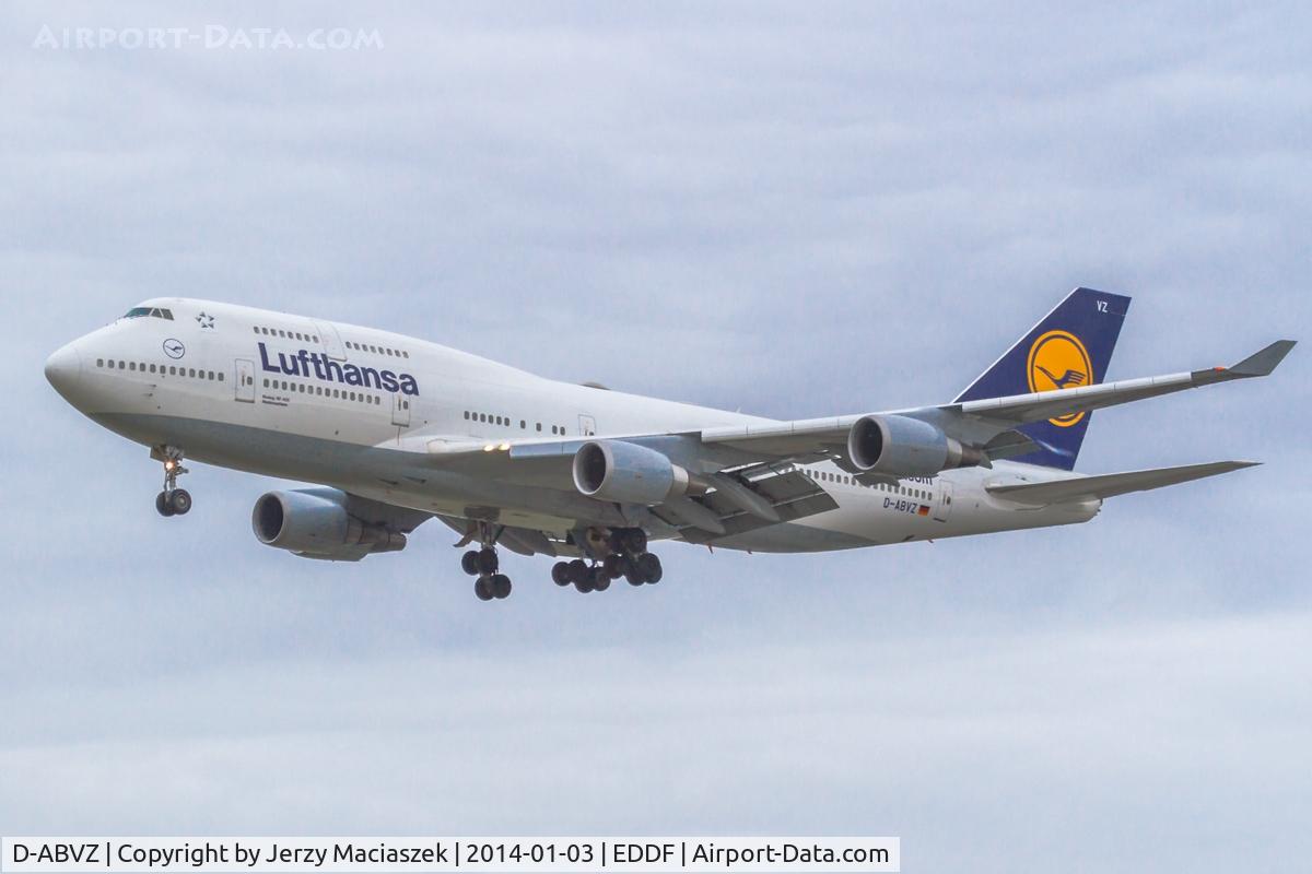 D-ABVZ, 2001 Boeing 747-430 C/N 29870, Boeing 747-430