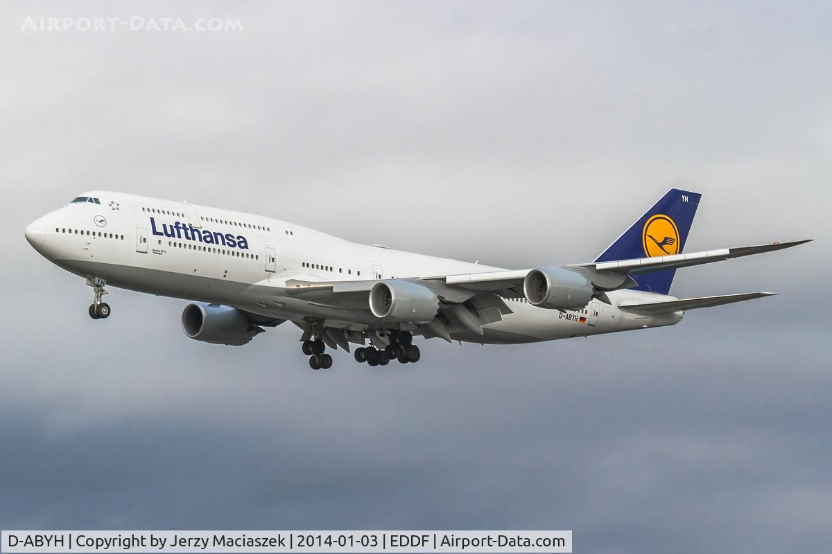 D-ABYH, 2013 Boeing 747-830 C/N 37832, Boeing 747-830