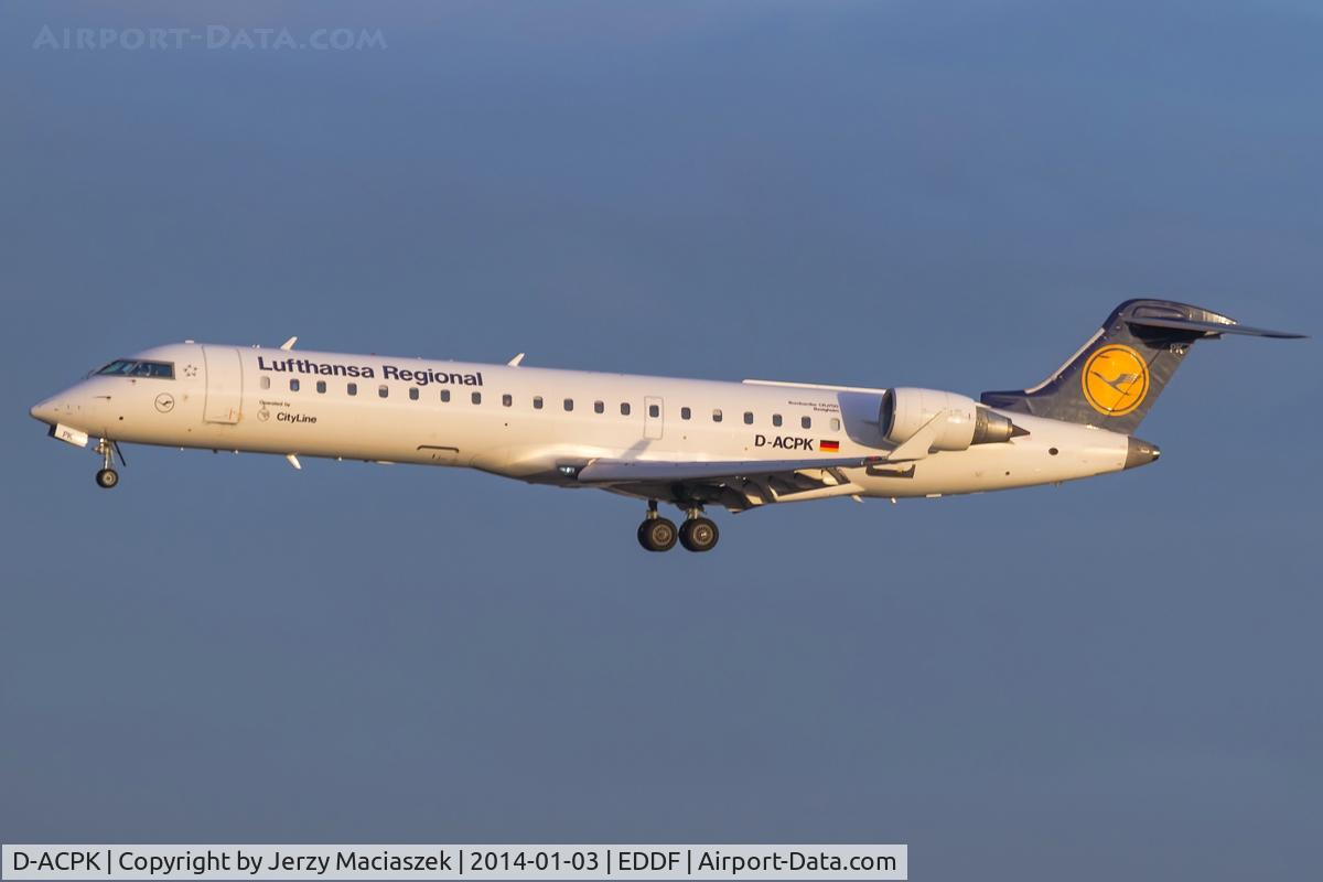 D-ACPK, 2002 Canadair CRJ-701ER (CL-600-2C10) Regional Jet C/N 10063, Canadair CL-600-2C10 Regional Jet CRJ-701ER,