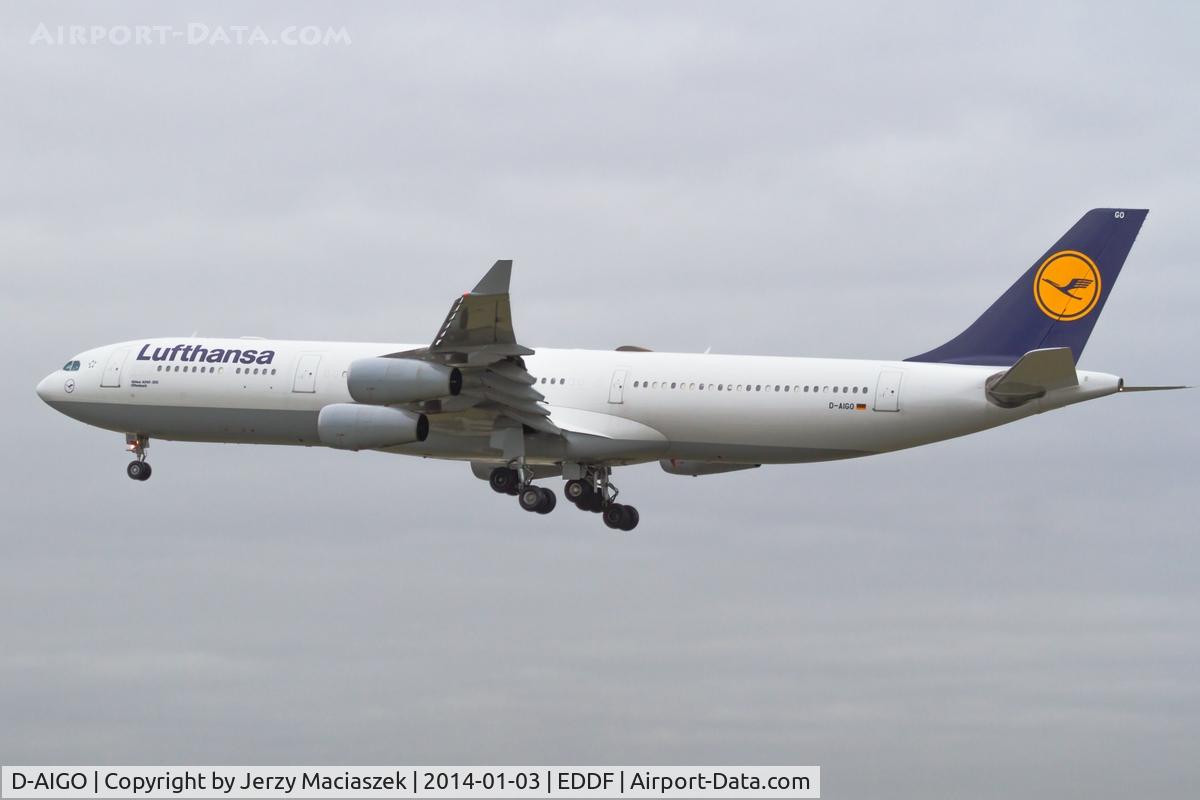 D-AIGO, 1998 Airbus A340-313X C/N 233, Airbus A340-313X