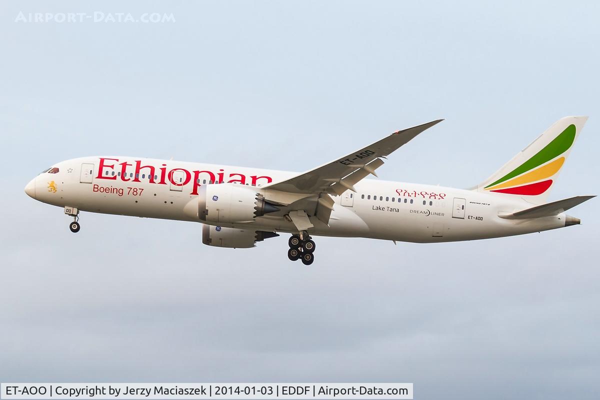 ET-AOO, 2012 Boeing 787-8 Dreamliner C/N 34743, Boeing 787-8