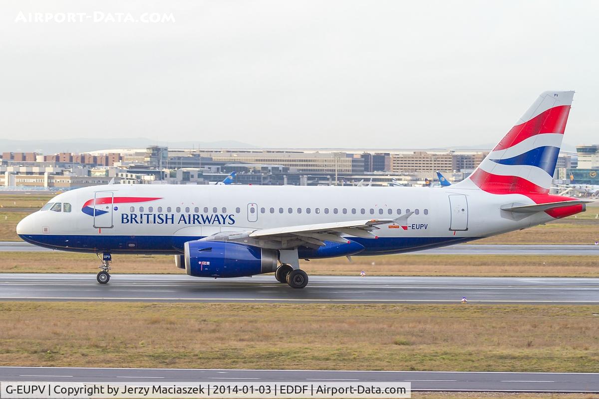 G-EUPV, 2001 Airbus A319-131 C/N 1423, Airbus A319-131