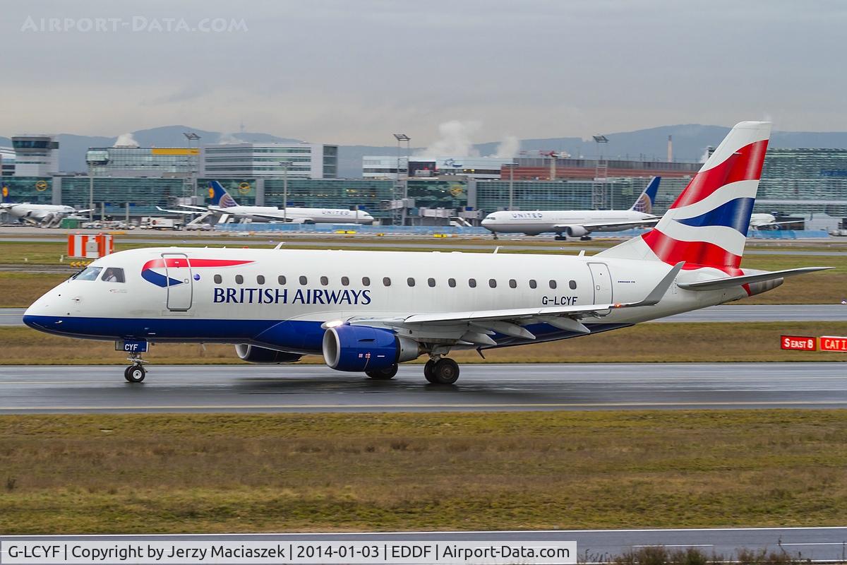 G-LCYF, 2009 Embraer 170STD (ERJ-170-100STD) C/N 17000298, ERJ-170-100ST 170ST