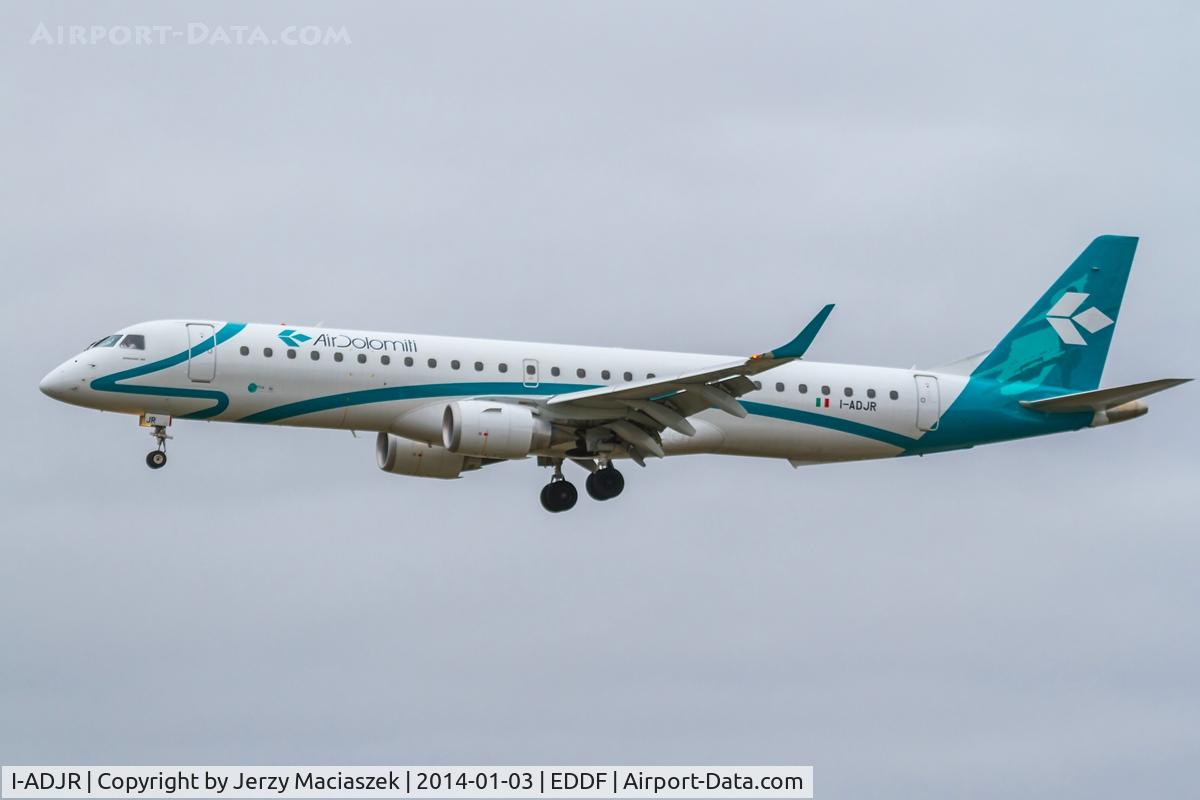 I-ADJR, 2012 Embraer 195LR (ERJ-190-200LR) C/N 19000595, (NORMA DI VINCENZO BELLINI), 2012 Embraer 195LR