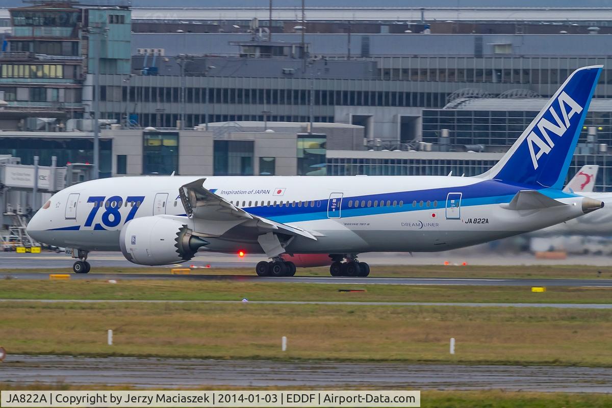 JA822A, 2013 Boeing 787-8 Dreamliner C/N 34512, Boeing 787-8