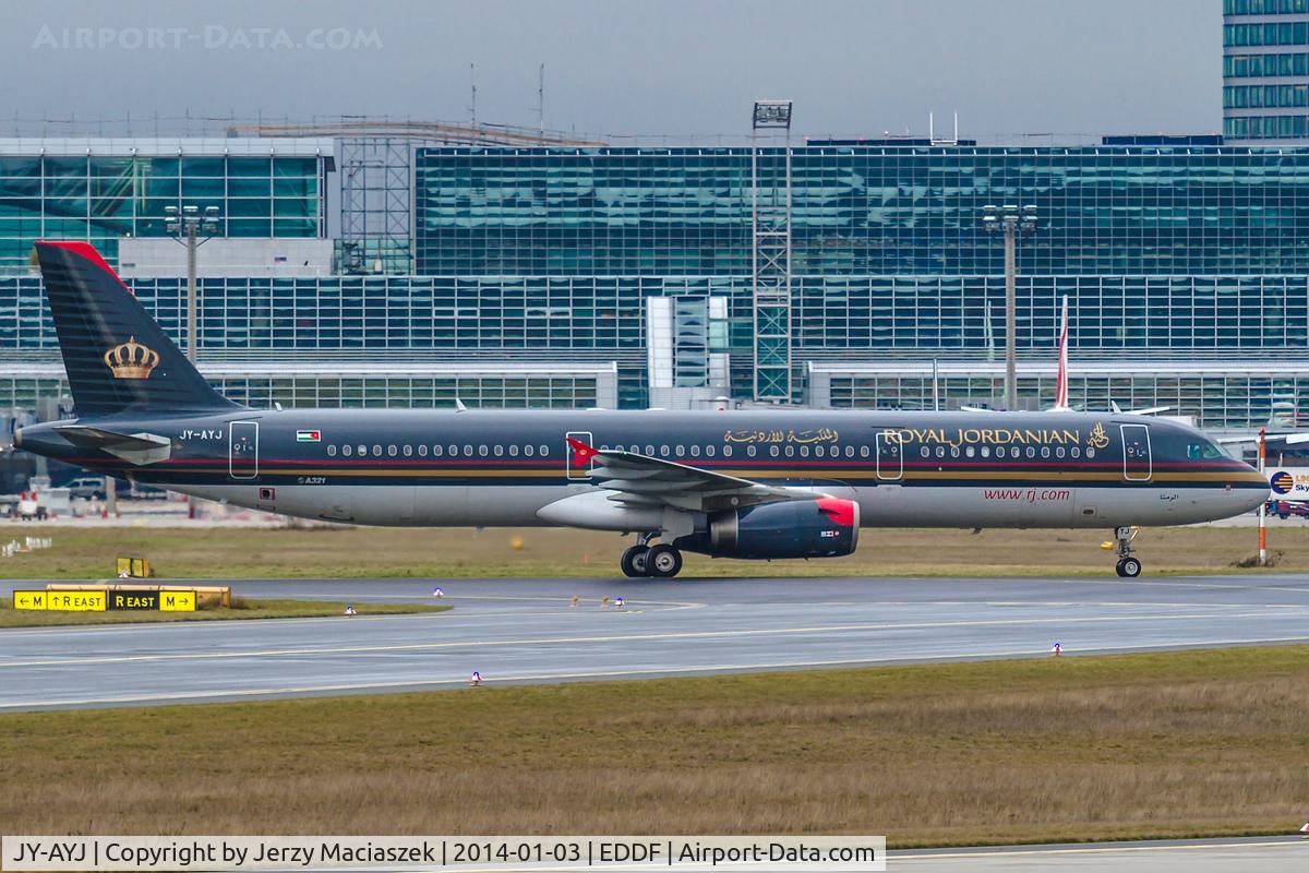 JY-AYJ, 2008 Airbus A321-231 C/N 3458, Airbus A321-231