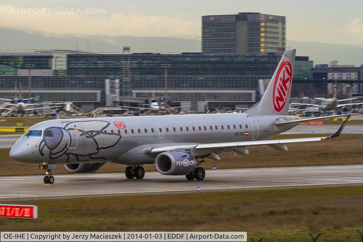 OE-IHE, 2010 Embraer 190LR (ERJ-190-100LR) C/N 19000387, Embraer ERJ-190-100LR 190LR