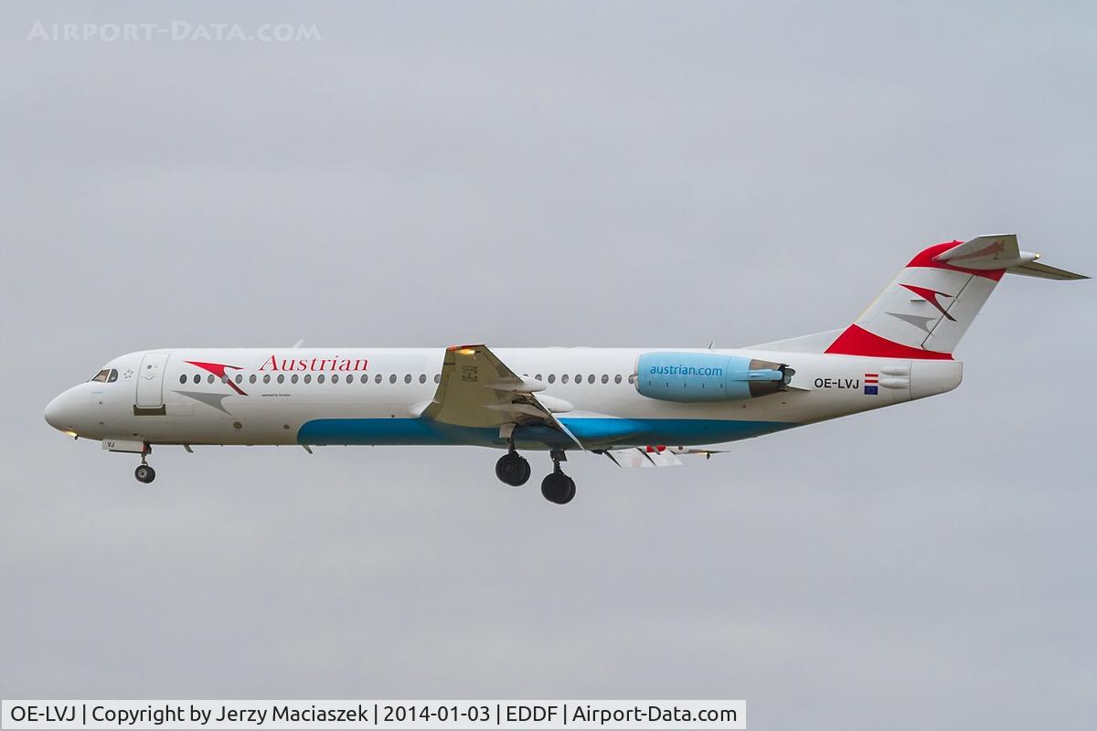 OE-LVJ, 1991 Fokker 100 (F-28-0100) C/N 11359, Fokker 100