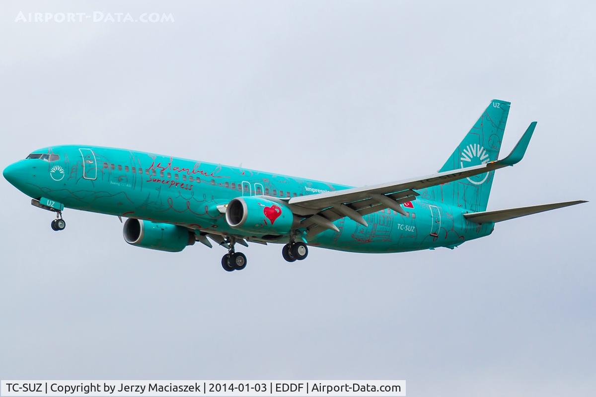 TC-SUZ, 2008 Boeing 737-8HX C/N 29649, Boeing 737-8HX