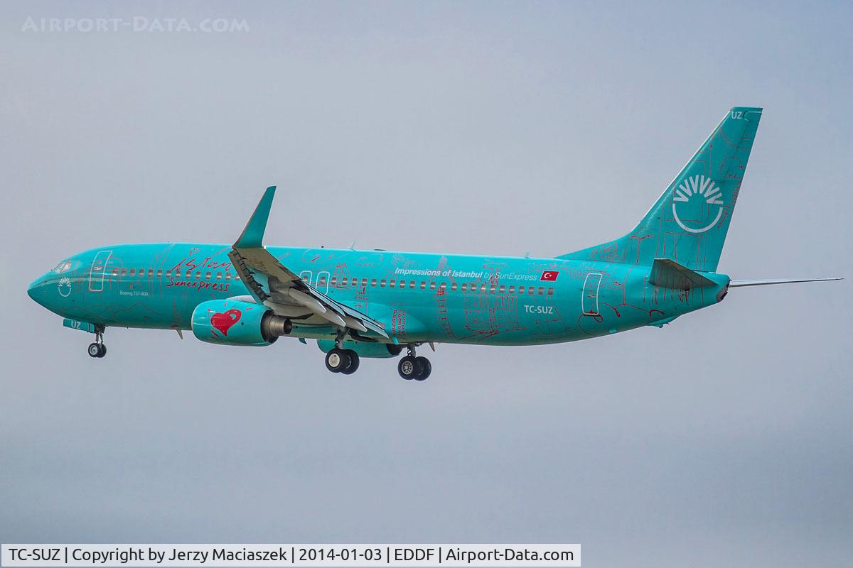 TC-SUZ, 2008 Boeing 737-8HX C/N 29649, Boeing 737-8HX