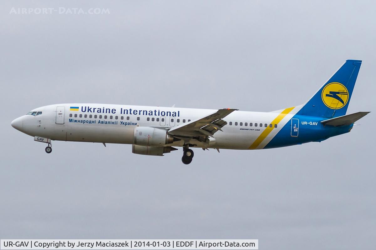 UR-GAV, 1992 Boeing 737-4C9 C/N 26437, Boeing 737-4C9,