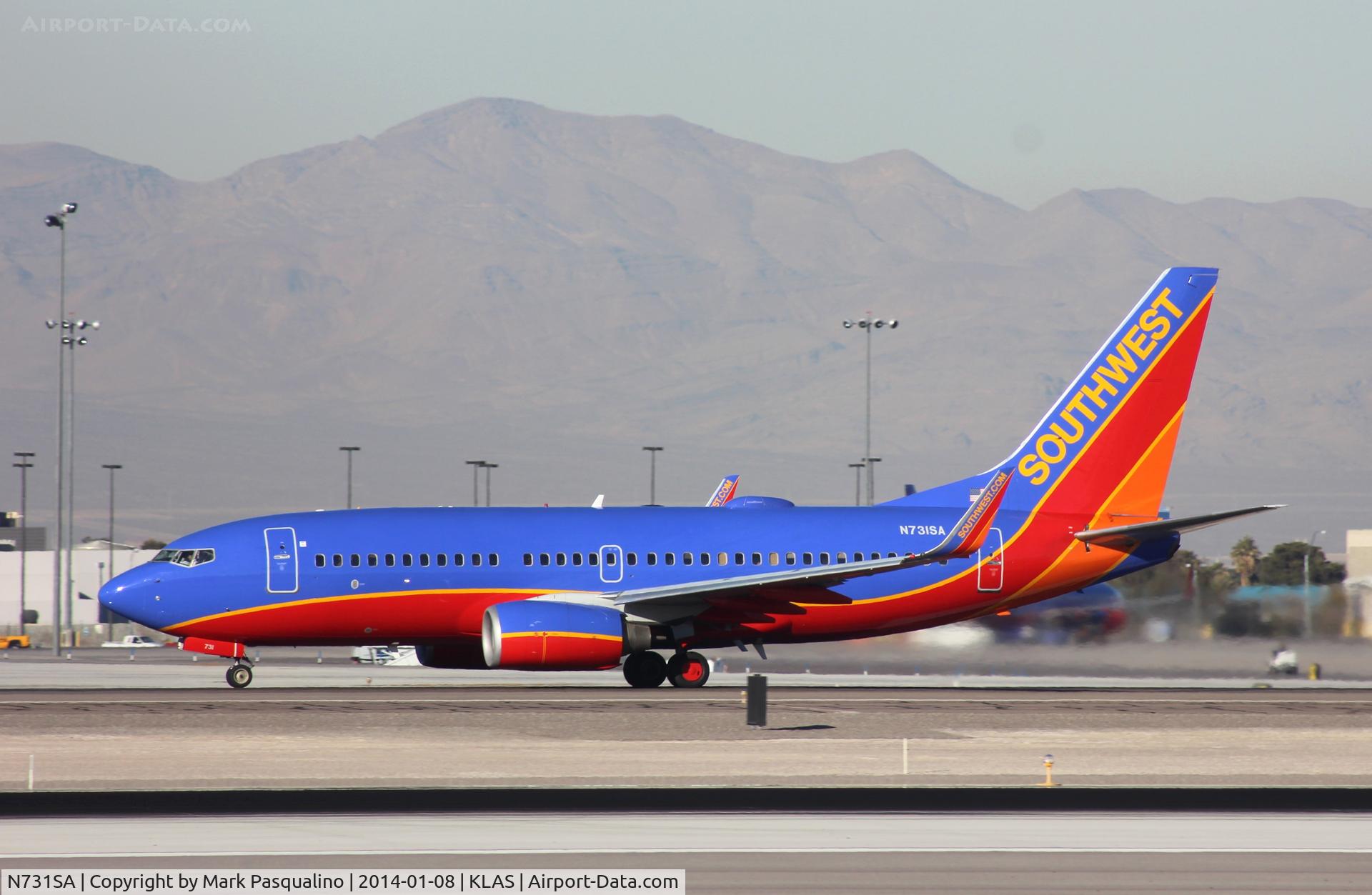 N731SA, 1999 Boeing 737-7H4 C/N 27863, Boeing 737-700