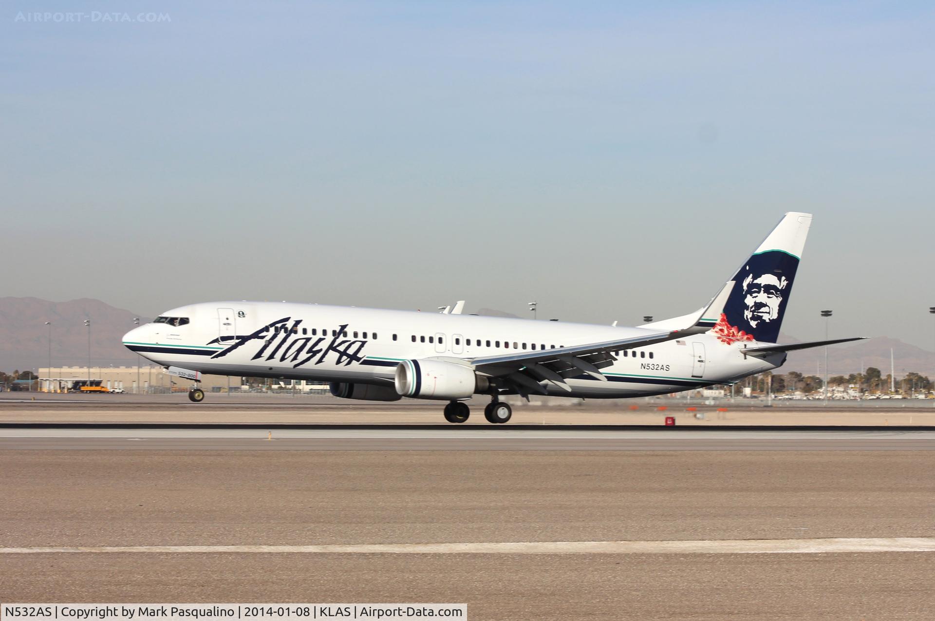 N532AS, 2010 Boeing 737-890 C/N 36346, Boeing 737-800