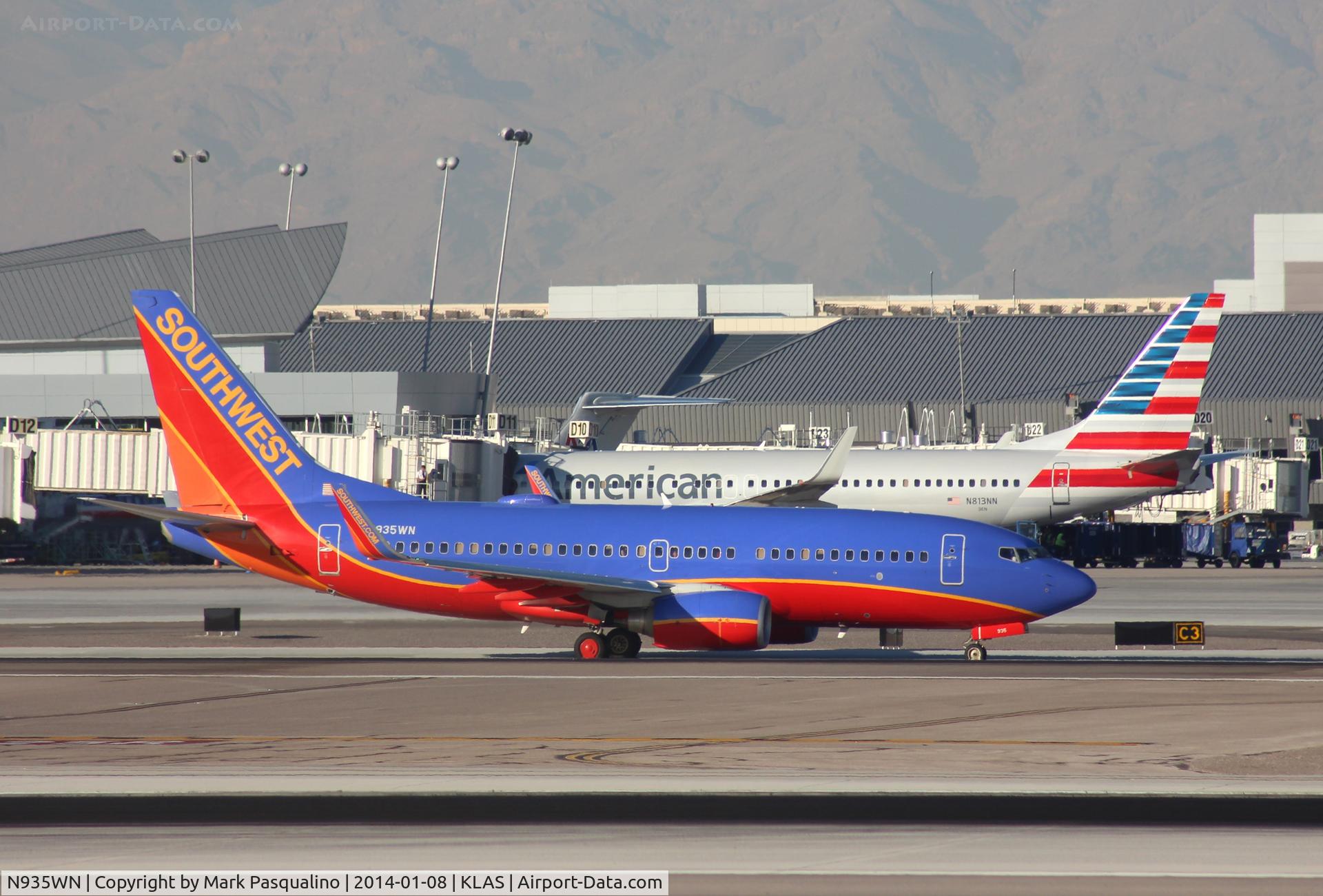N935WN, 2009 Boeing 737-7H4 C/N 36641, Boeing 737-700