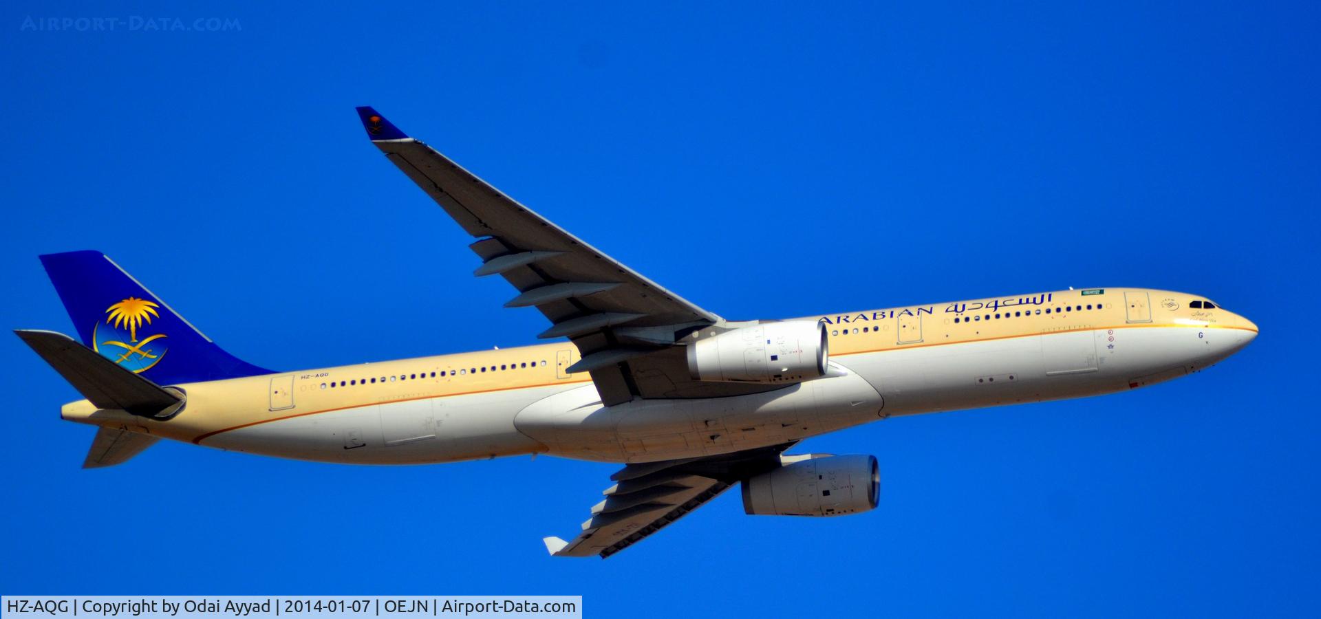 HZ-AQG, 2011 Airbus A330-343X C/N 1192, Just After Takeoff , A330 Saudia