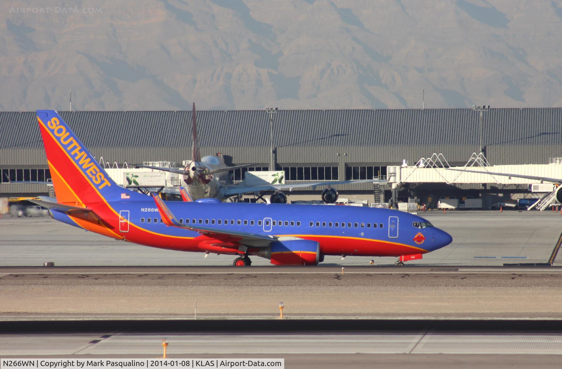 N266WN, 2007 Boeing 737-7H4 C/N 32523, Boeing 737-700