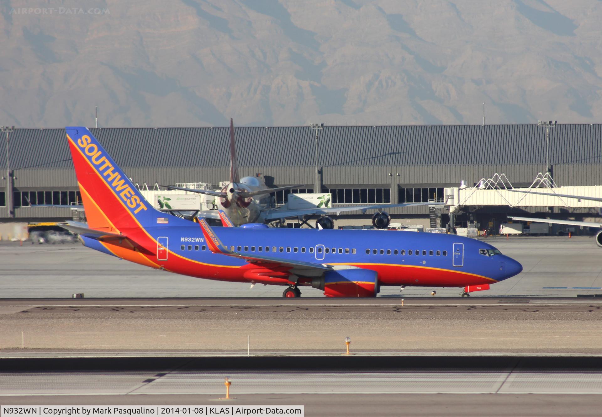 N932WN, 2009 Boeing 737-7H4 C/N 36639, Boeing 737-700