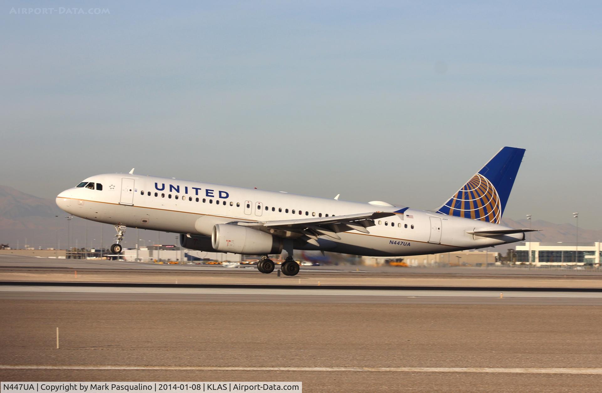 N447UA, 1998 Airbus A320-232 C/N 836, Airbus A320