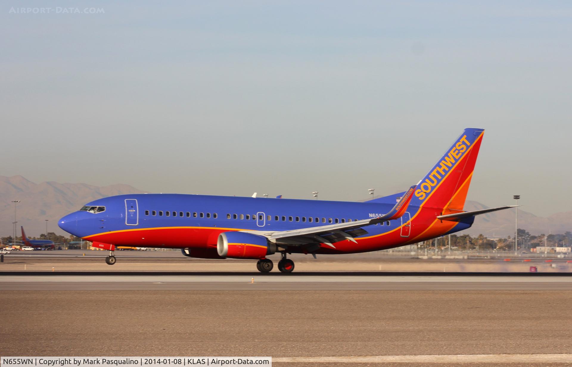 N655WN, 1997 Boeing 737-3H4 C/N 28400, Boeing 737-300