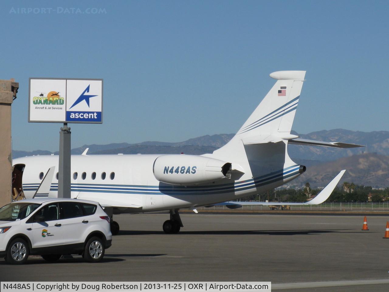 N448AS, 2011 Dassault Falcon 2000EX C/N 233, Dassault Aviation FALCON 2000EX Extended range, two P&W(C)PW3087C Turbofans with FADEC rated 7,000 lb st each for takeoff.