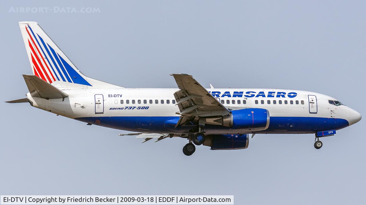 EI-DTV, 1992 Boeing 737-5Y0 C/N 25183, on final RW07R