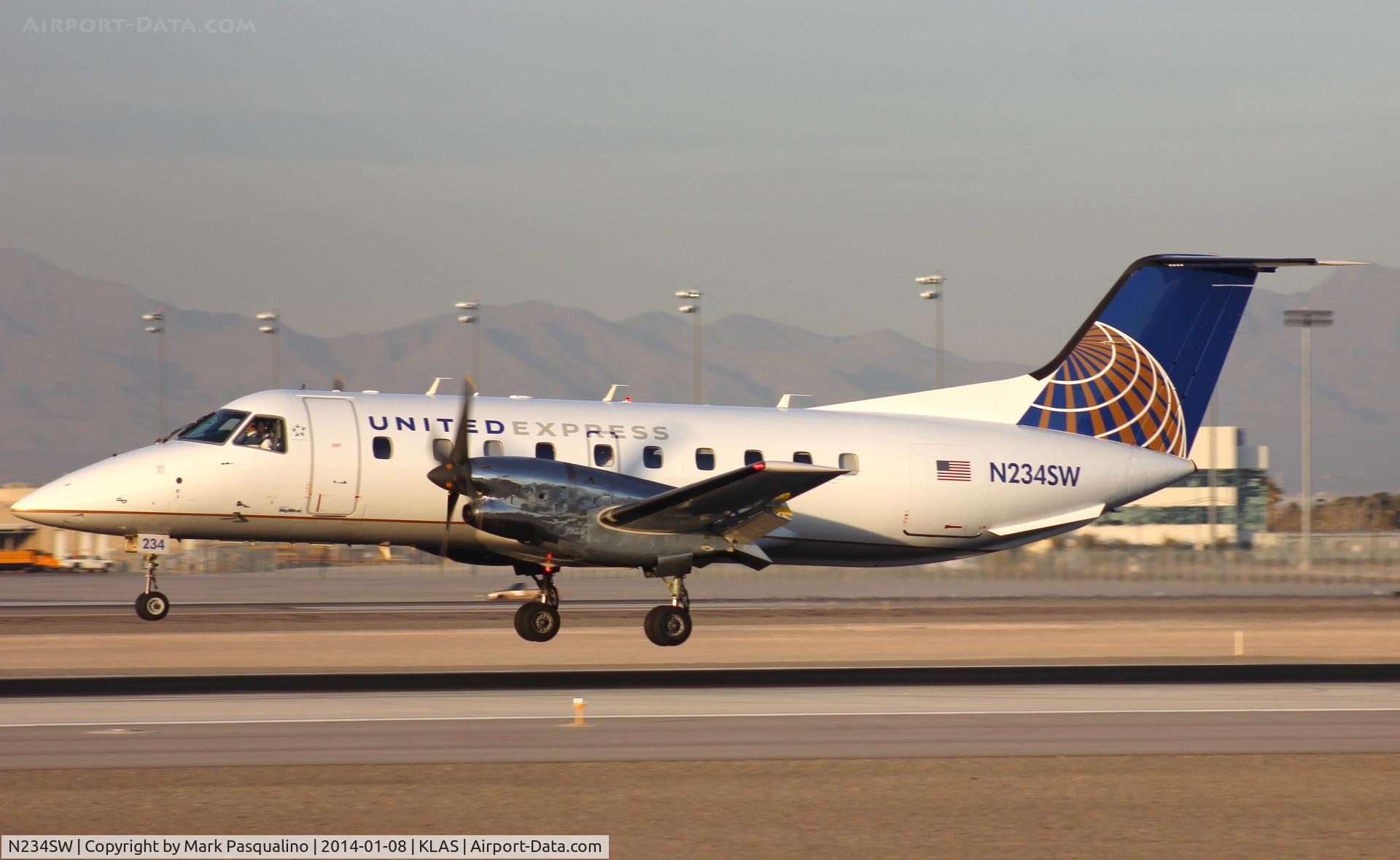 N234SW, 1996 Embraer EMB-120ER Brasilia C/N 120.308, EMB-120ER