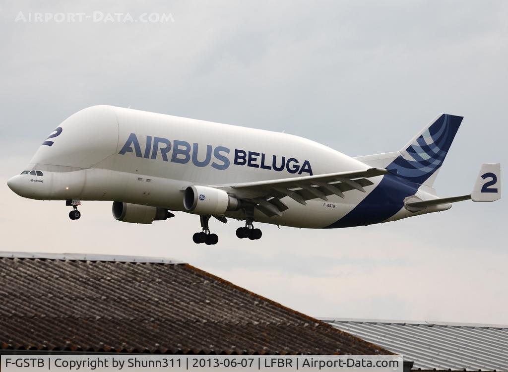 F-GSTB, 1996 Airbus A300B4-608ST Super Transporter C/N 751, Participant of the Muret Airshow 2013
