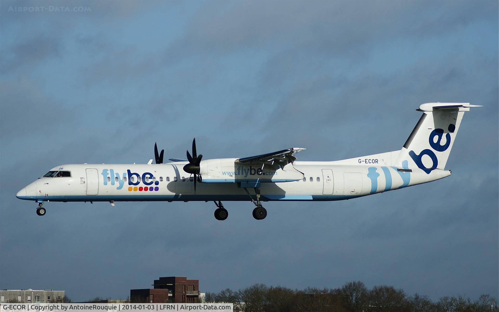 G-ECOR, 2009 De Havilland Canada DHC-8-402Q Dash 8 C/N 4248, G-ECOR FlyBe