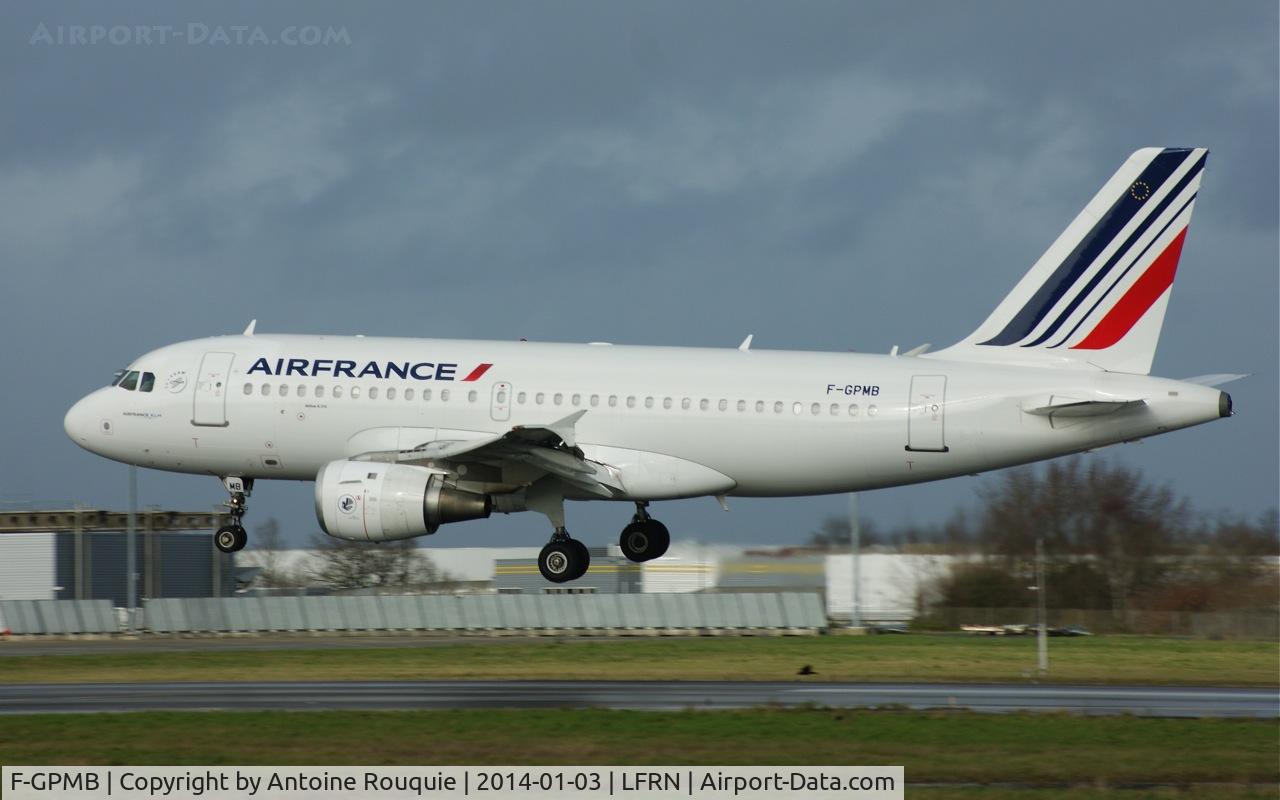 F-GPMB, 1996 Airbus A319-113 C/N 600, F-GPMB