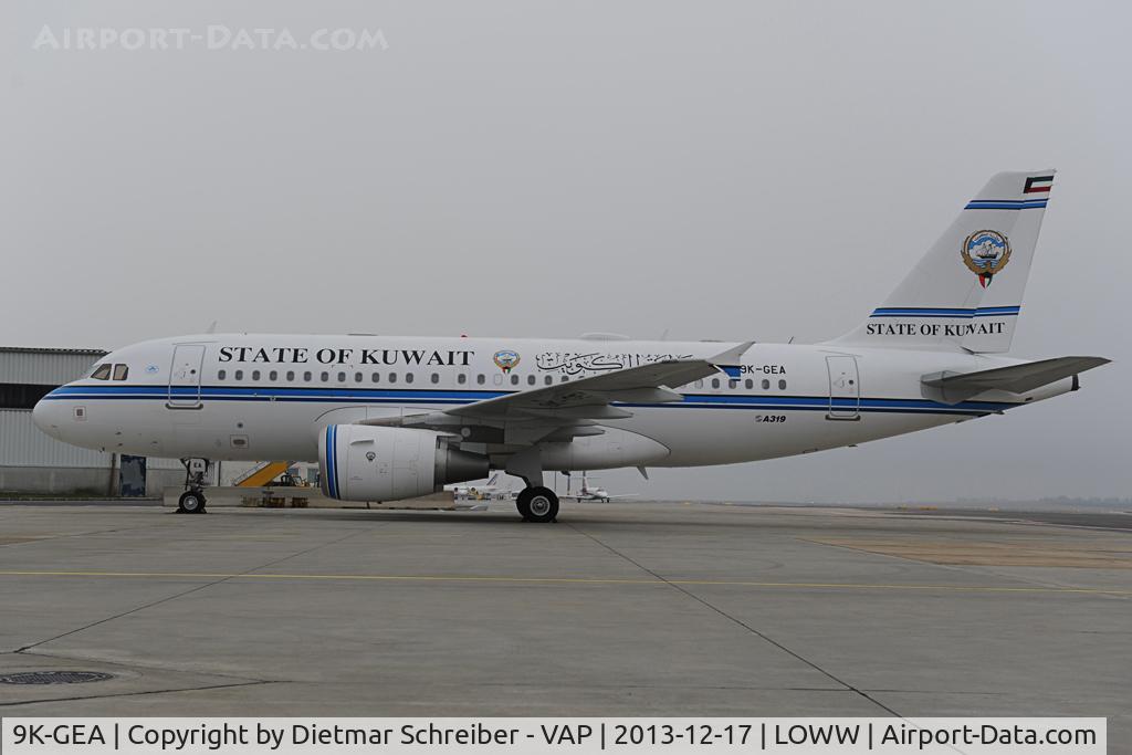 9K-GEA, 2009 Airbus ACJ319 (A319-115/CJ) C/N 3957, Kuwait Airbus 319