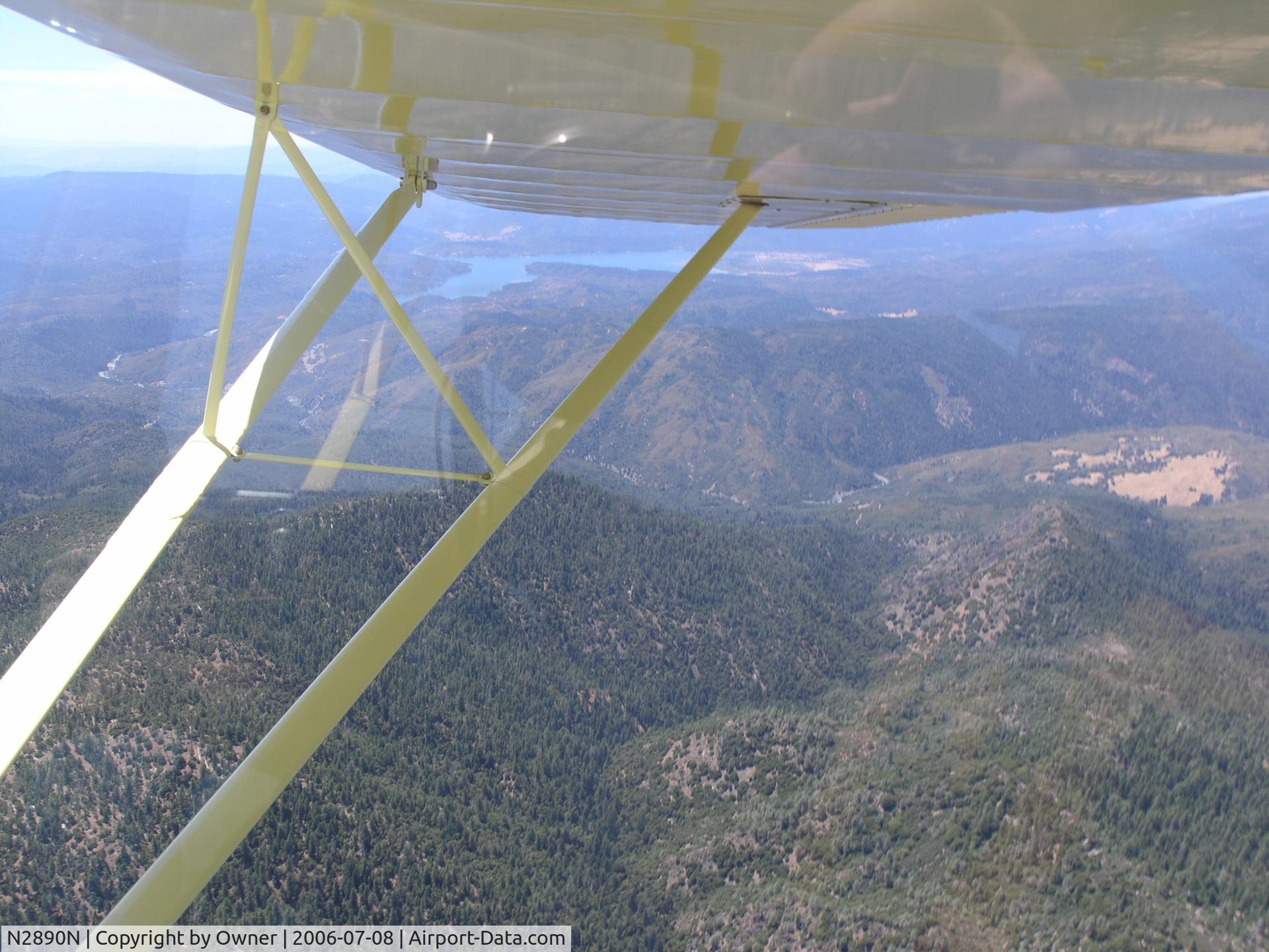 N2890N, 1947 Cessna 120 C/N 13151, N2890N in flight