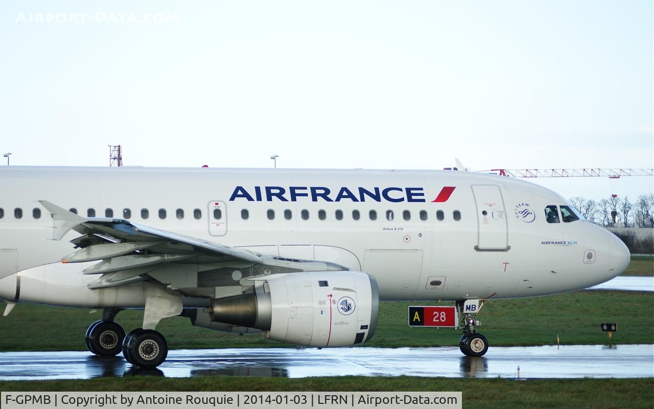 F-GPMB, 1996 Airbus A319-113 C/N 600, F-GPMB