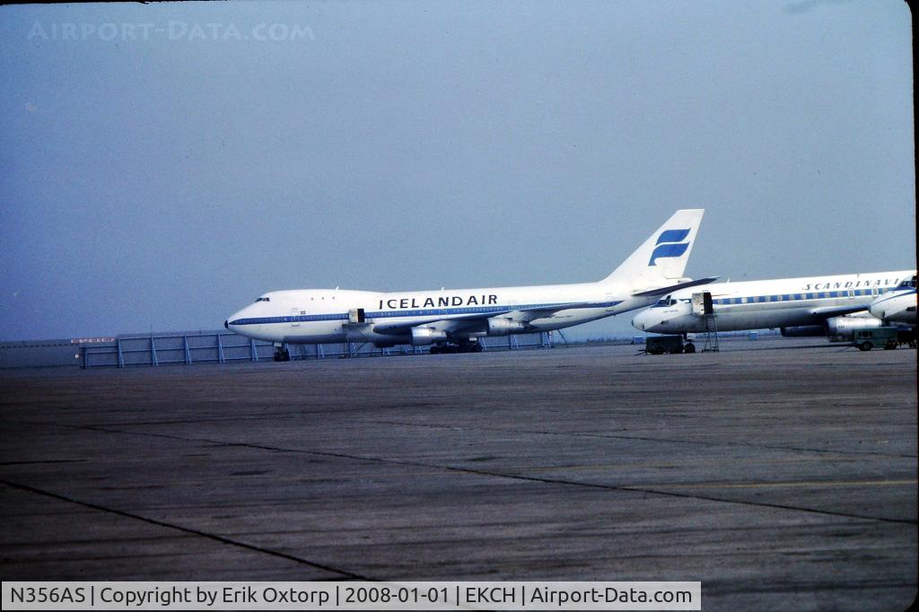 N356AS, 1970 Boeing 747-143 C/N 19730, N356AS in Icelandair c/s