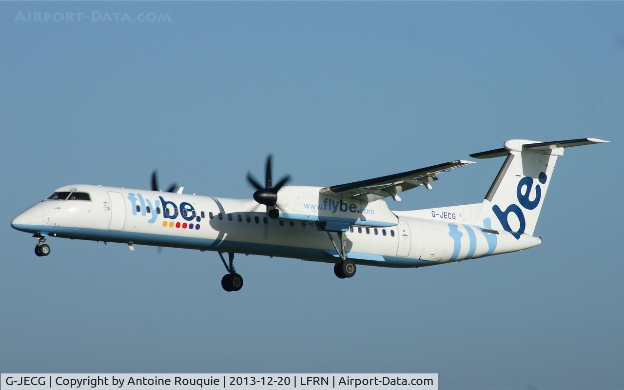 G-JECG, 2004 De Havilland Canada DHC-8-402Q Dash 8 C/N 4098, G-JECG