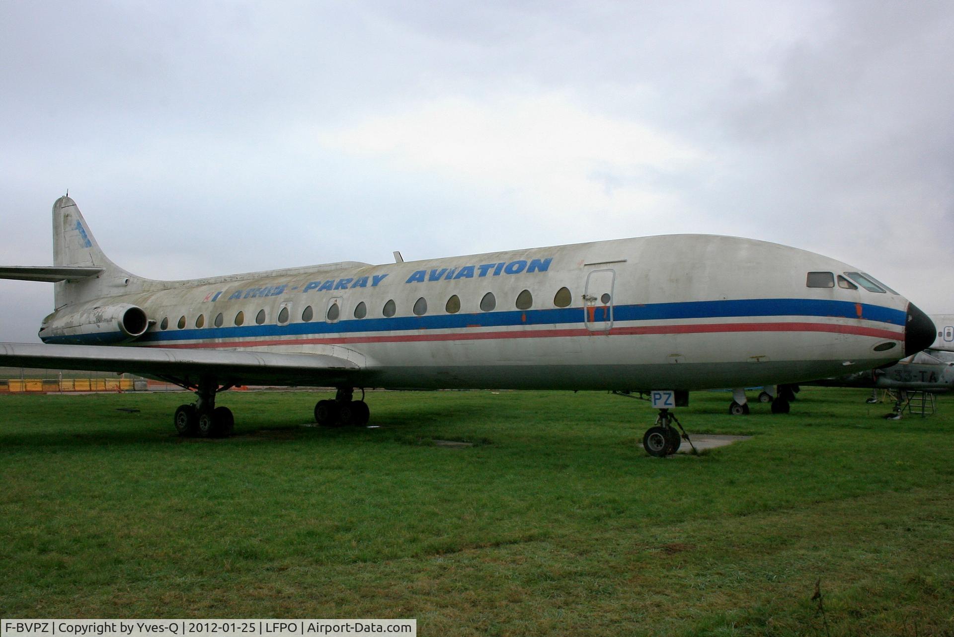 F-BVPZ, 1967 Sud Aviation SE-210 Caravelle VI-N C/N 218, Aerospatiale SE-210 Caravelle VI-N, Delta Athis Museum, Paray near Paris-Orly Airport.