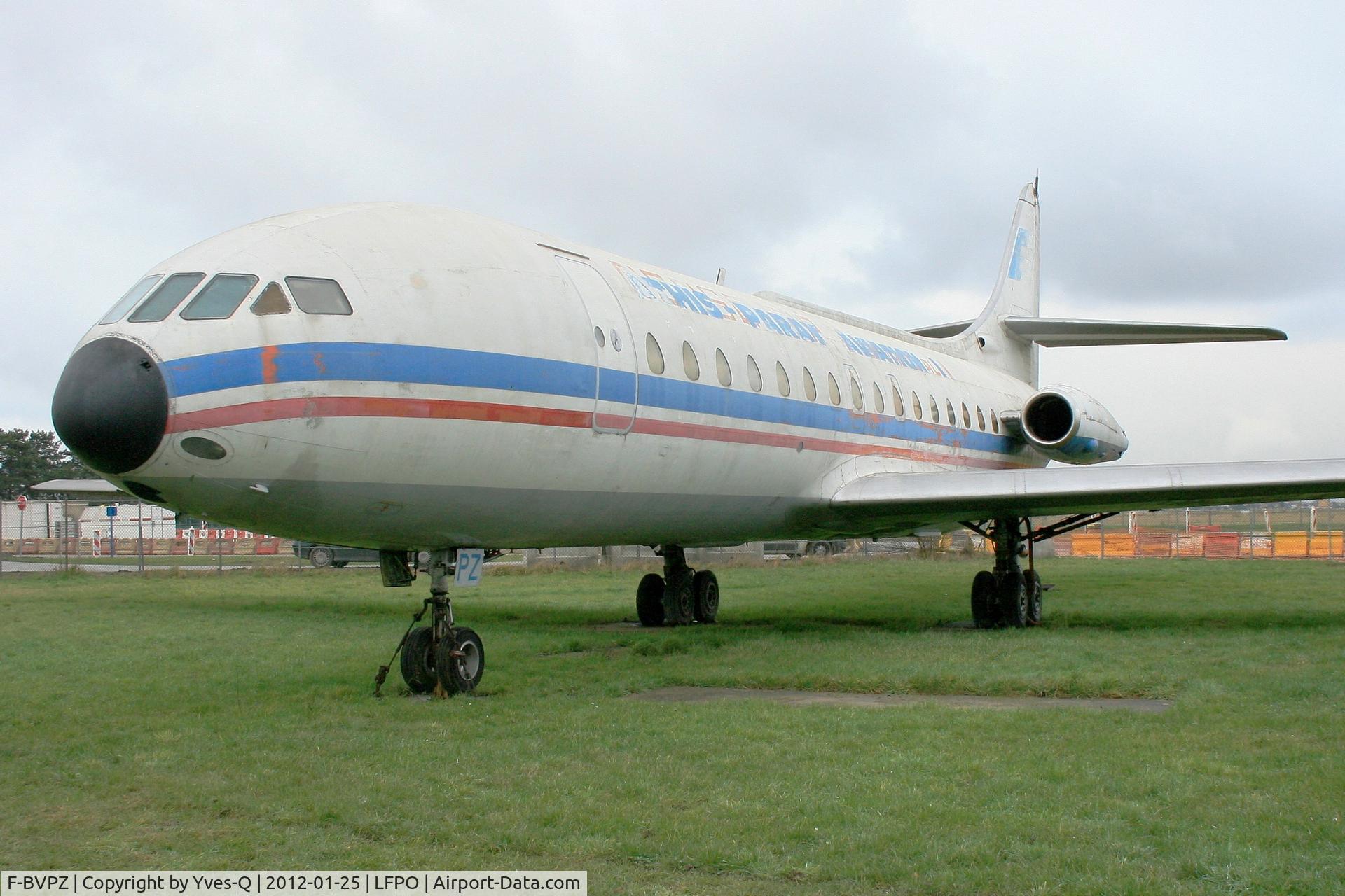 F-BVPZ, 1967 Sud Aviation SE-210 Caravelle VI-N C/N 218, Aerospatiale SE-210 Caravelle VI-N, Delta Athis Museum, Paray near Paris-Orly Airport.