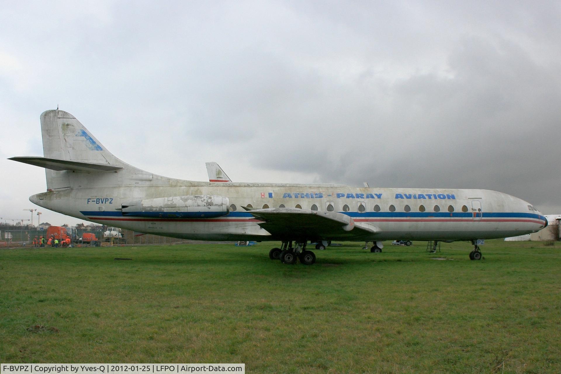 F-BVPZ, 1967 Sud Aviation SE-210 Caravelle VI-N C/N 218, Aerospatiale SE-210 Caravelle VI-N, Delta Athis Museum, Paray near Paris-Orly Airport.