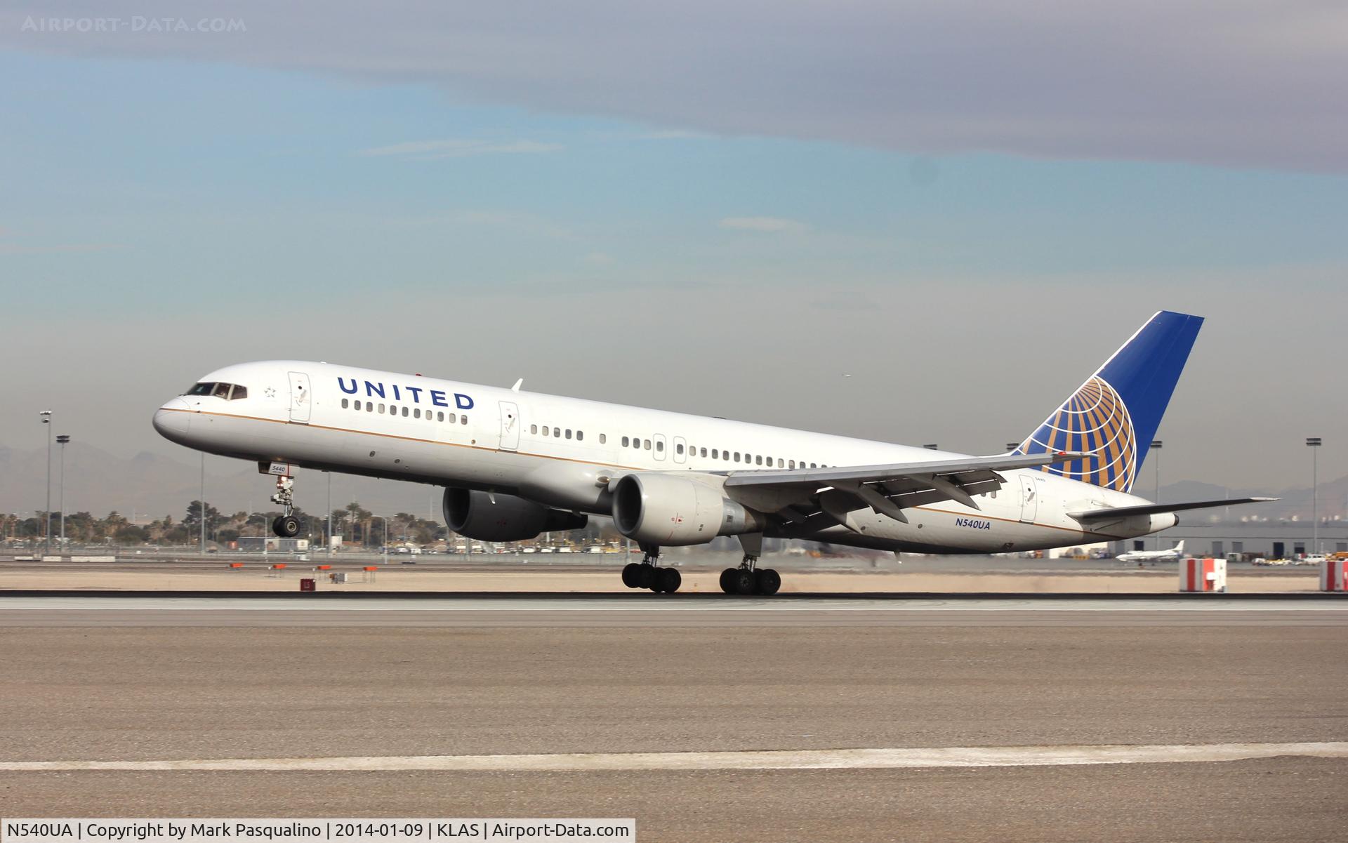 N540UA, 1991 Boeing 757-222 C/N 25252, Boeing 757-200