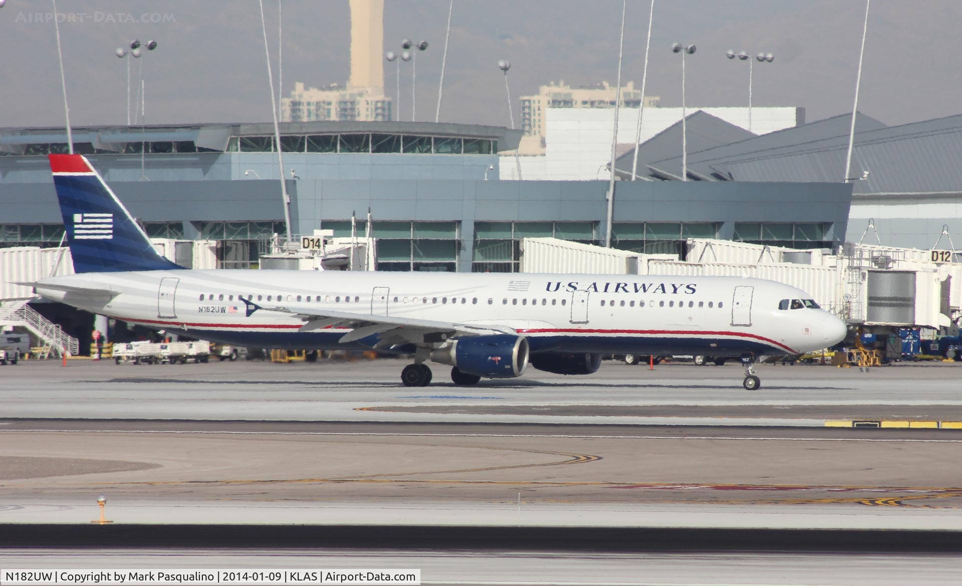 N182UW, 2001 Airbus A321-211 C/N 1536, Airbus A321