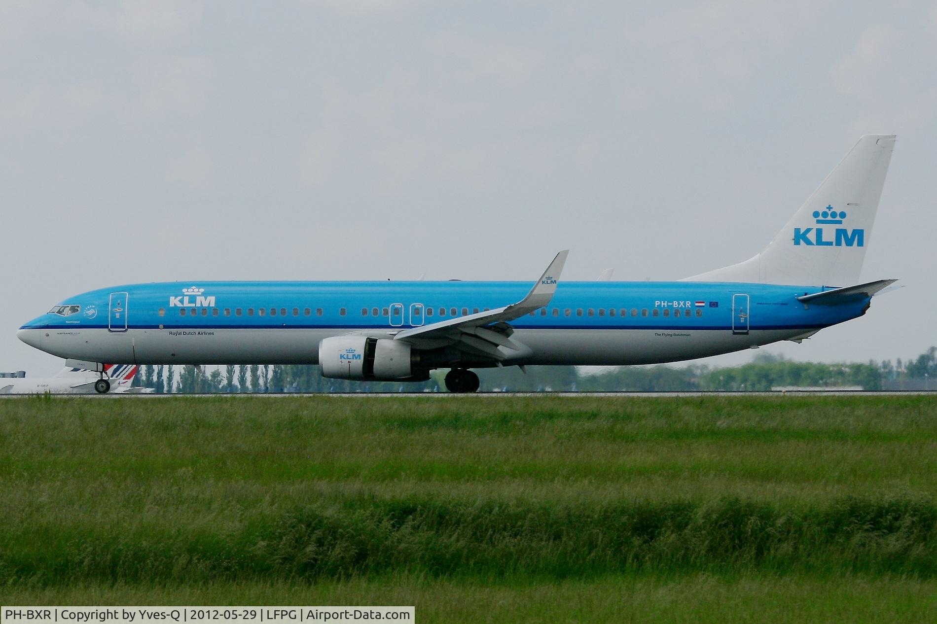 PH-BXR, 2001 Boeing 737-9K2 C/N 29601, Boeing 737-9K2, Landing Rwy 26L, Roissy Charles De Gaulle Airport (LFPG-CDG)
