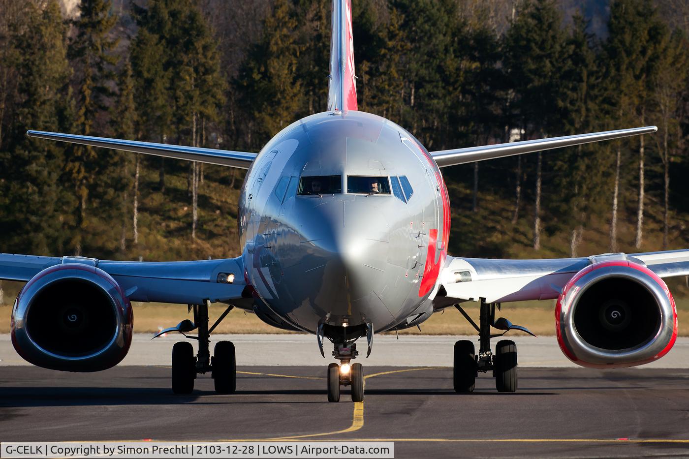 G-CELK, 1986 Boeing 737-330 C/N 23530, G-CELK @ Salzburg Airport