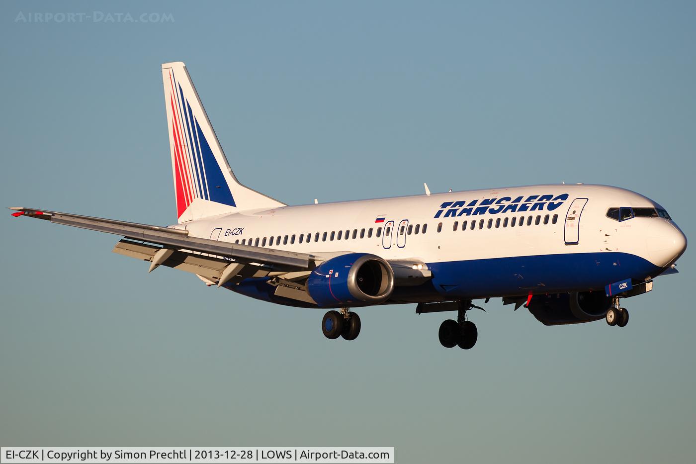 EI-CZK, 1989 Boeing 737-4YO C/N 24519, EI-CZK @ Salzburg Airport