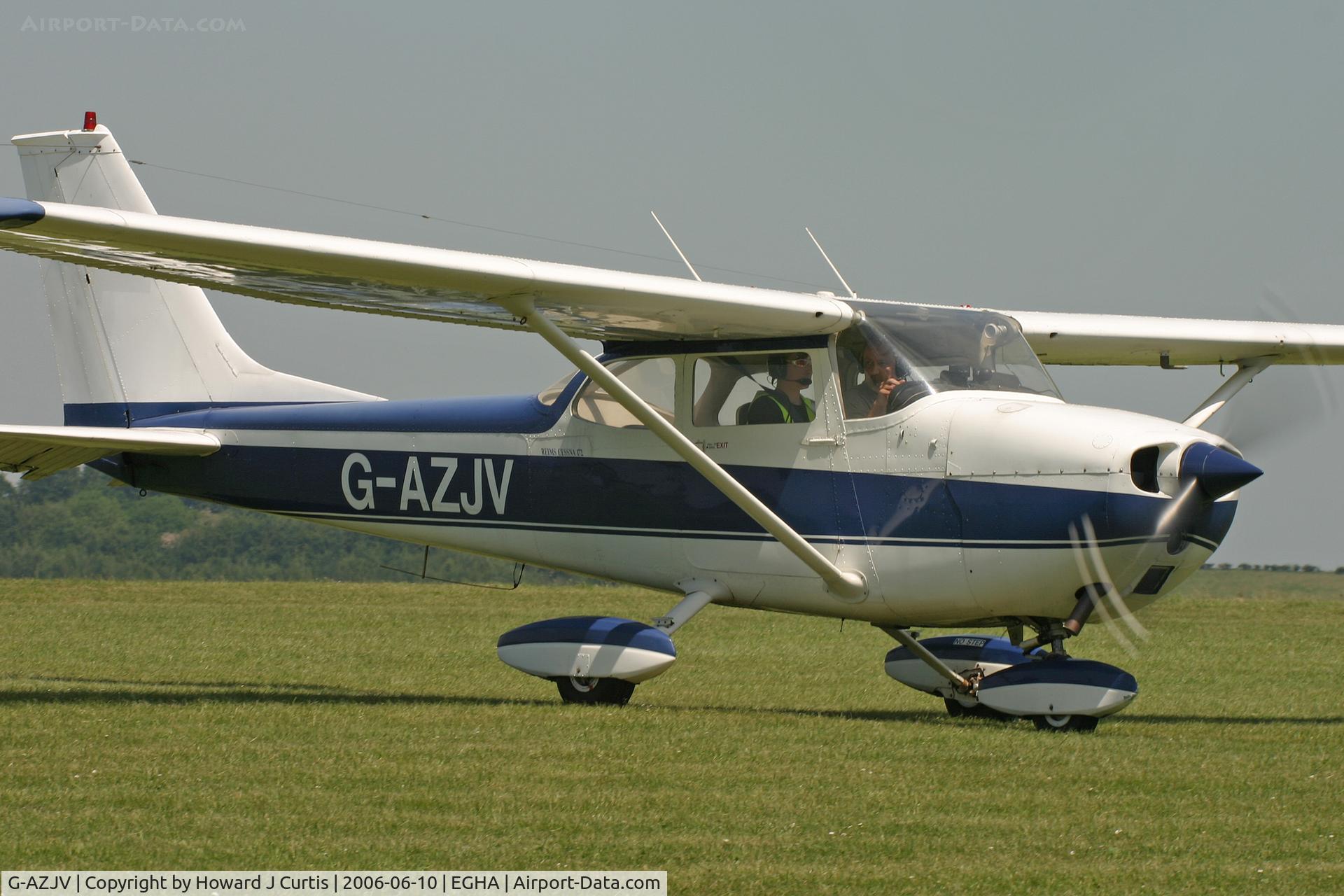 G-AZJV, 1971 Reims F172L Skyhawk C/N 0810, Privately owned.