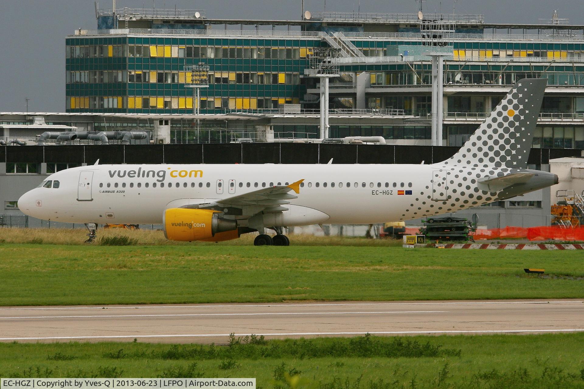 EC-HGZ, 2000 Airbus A320-214 C/N 1208, Airbus A320-214, Taxiing after landing Rwy 26, Paris-Orly Airport (LFPO-ORY)