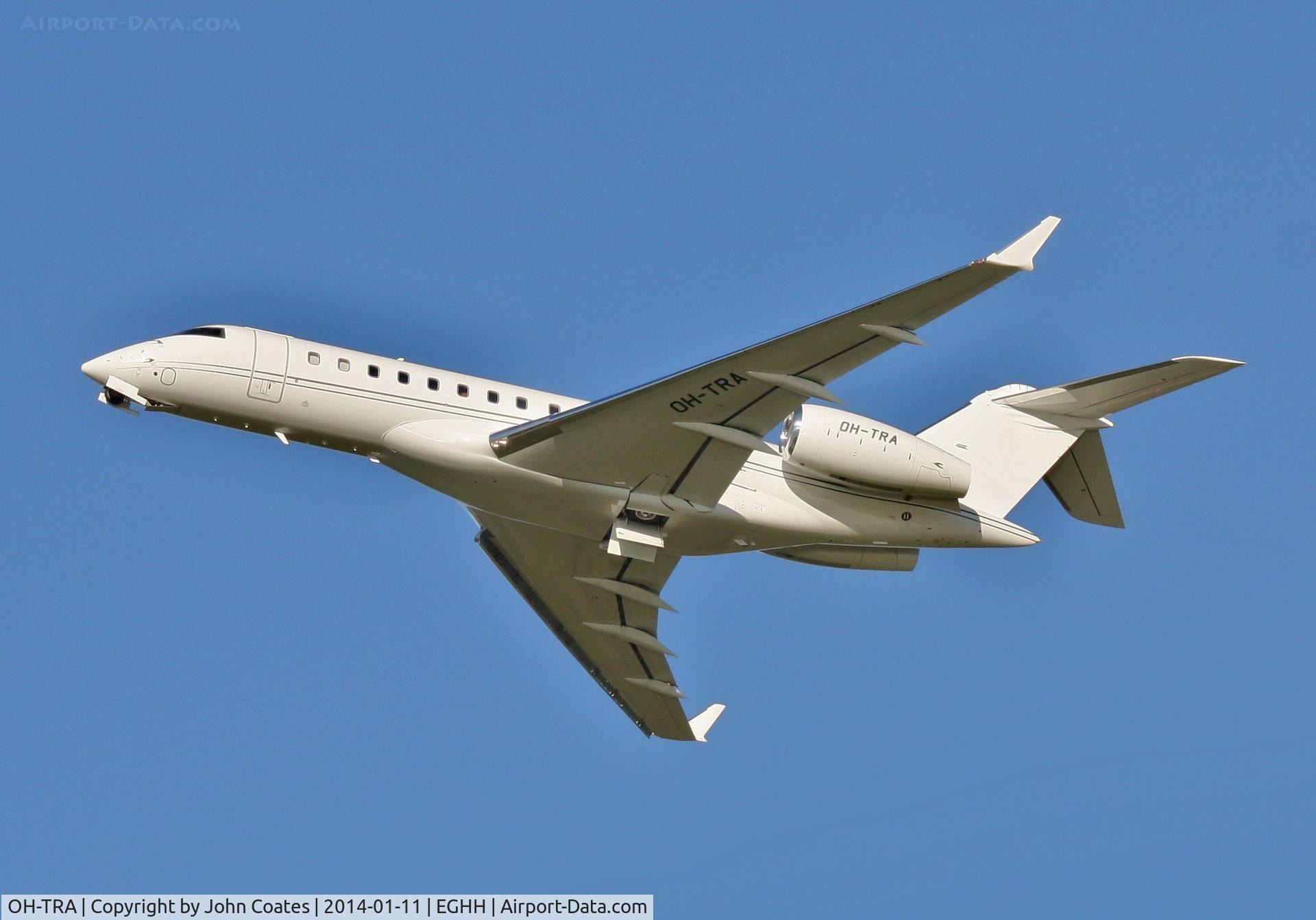 OH-TRA, 2012 Bombardier BD-700-1A10 Global 6000 C/N 9515, Low pass during training from FAB