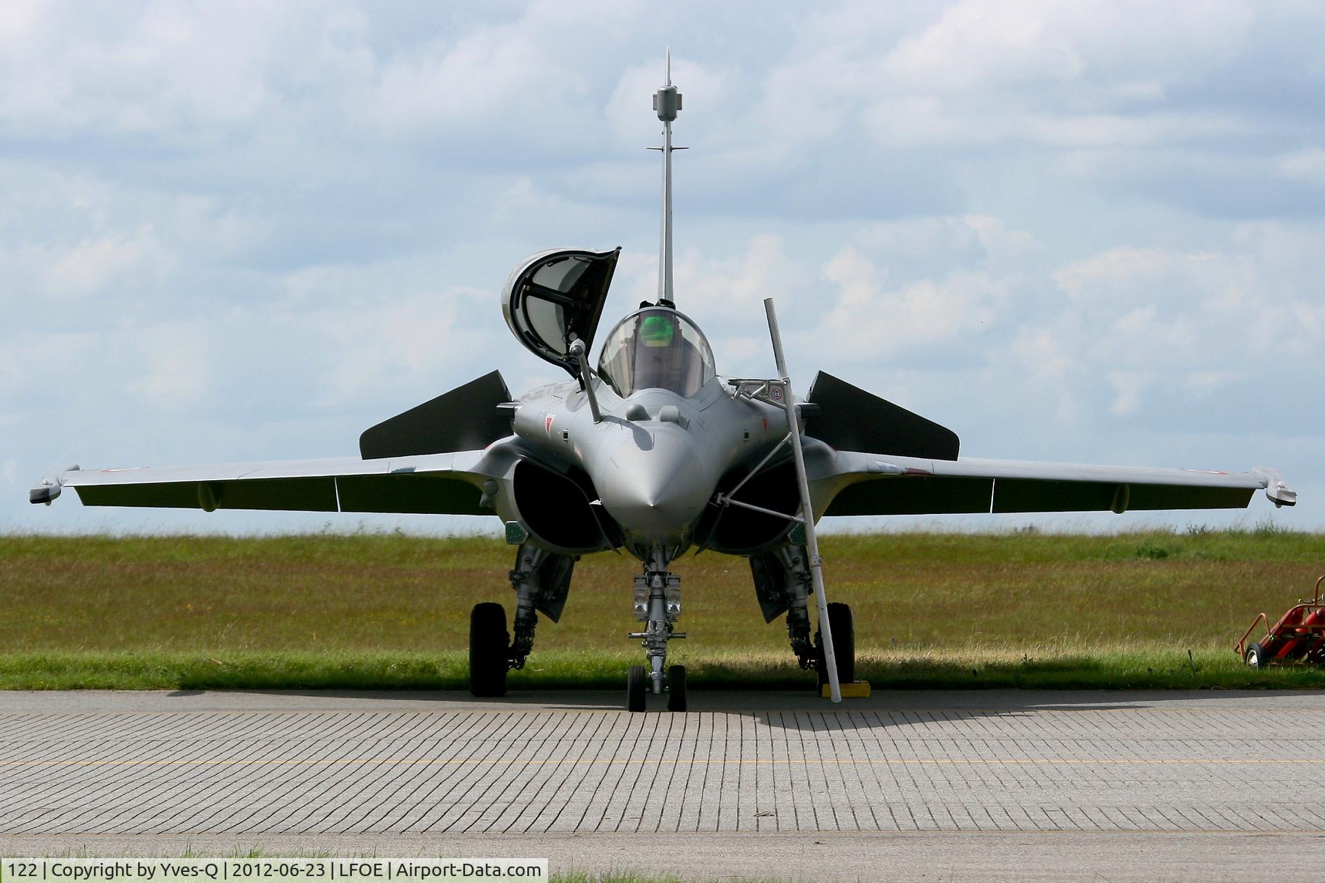 122, Dassault Rafale C C/N 090, Dassault Rafale C, Static display open day 2012, Evreux-Fauville Air Base 105 (LFOE)