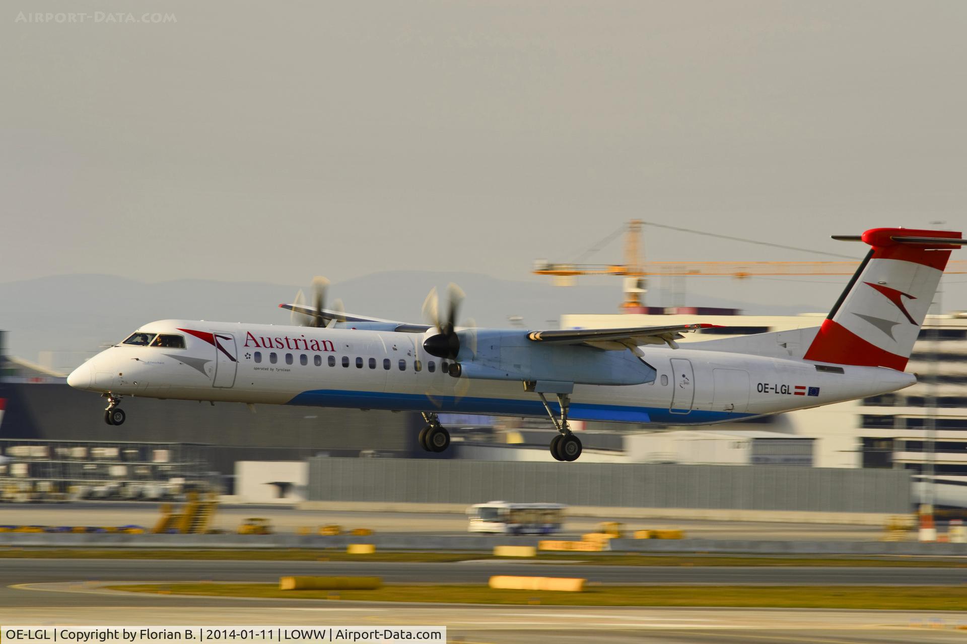 OE-LGL, 2010 De Havilland Canada DHC-8-402Q Dash 8 C/N 4310, Dash 8