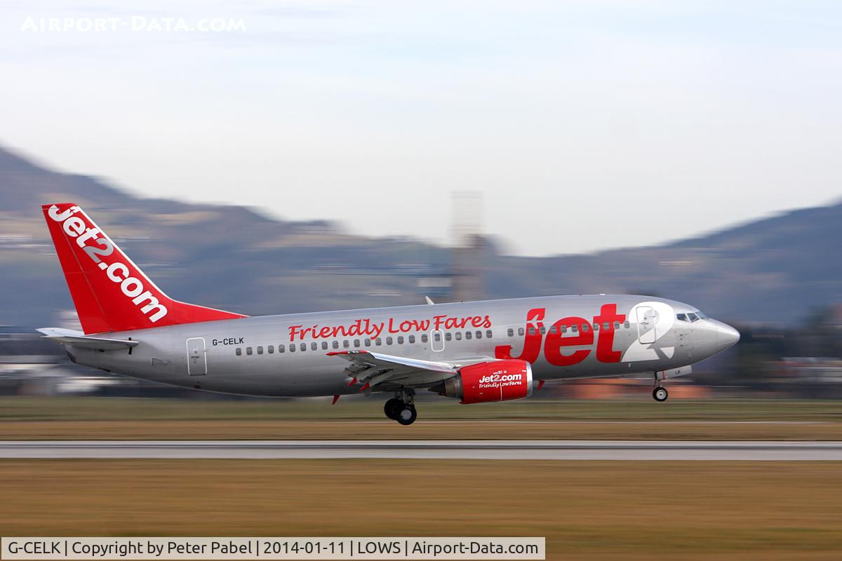 G-CELK, 1986 Boeing 737-330 C/N 23530, Wintercharter 2014