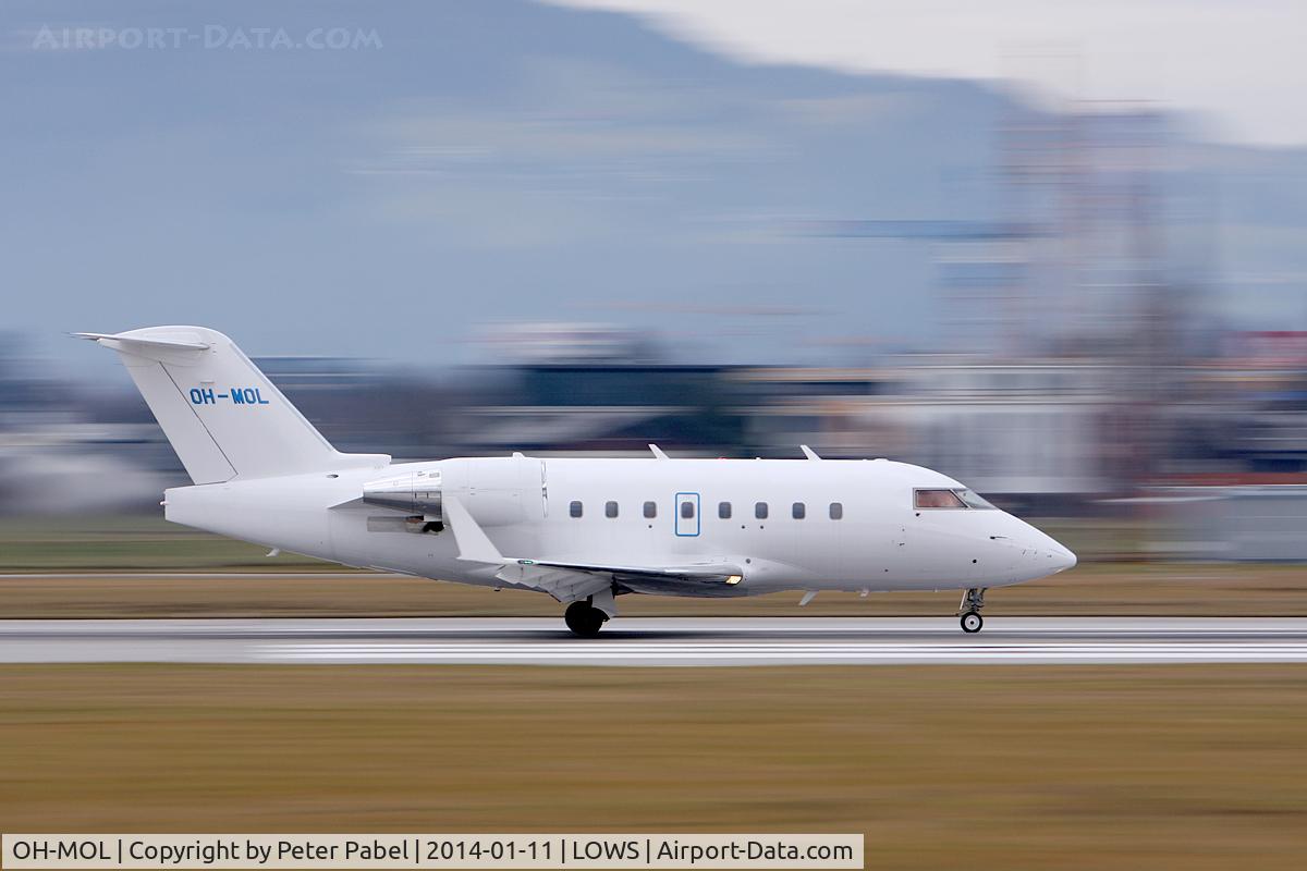 OH-MOL, 2006 Bombardier Challenger 604 (CL-600-2B16) C/N 5658, Wintercharter 2014